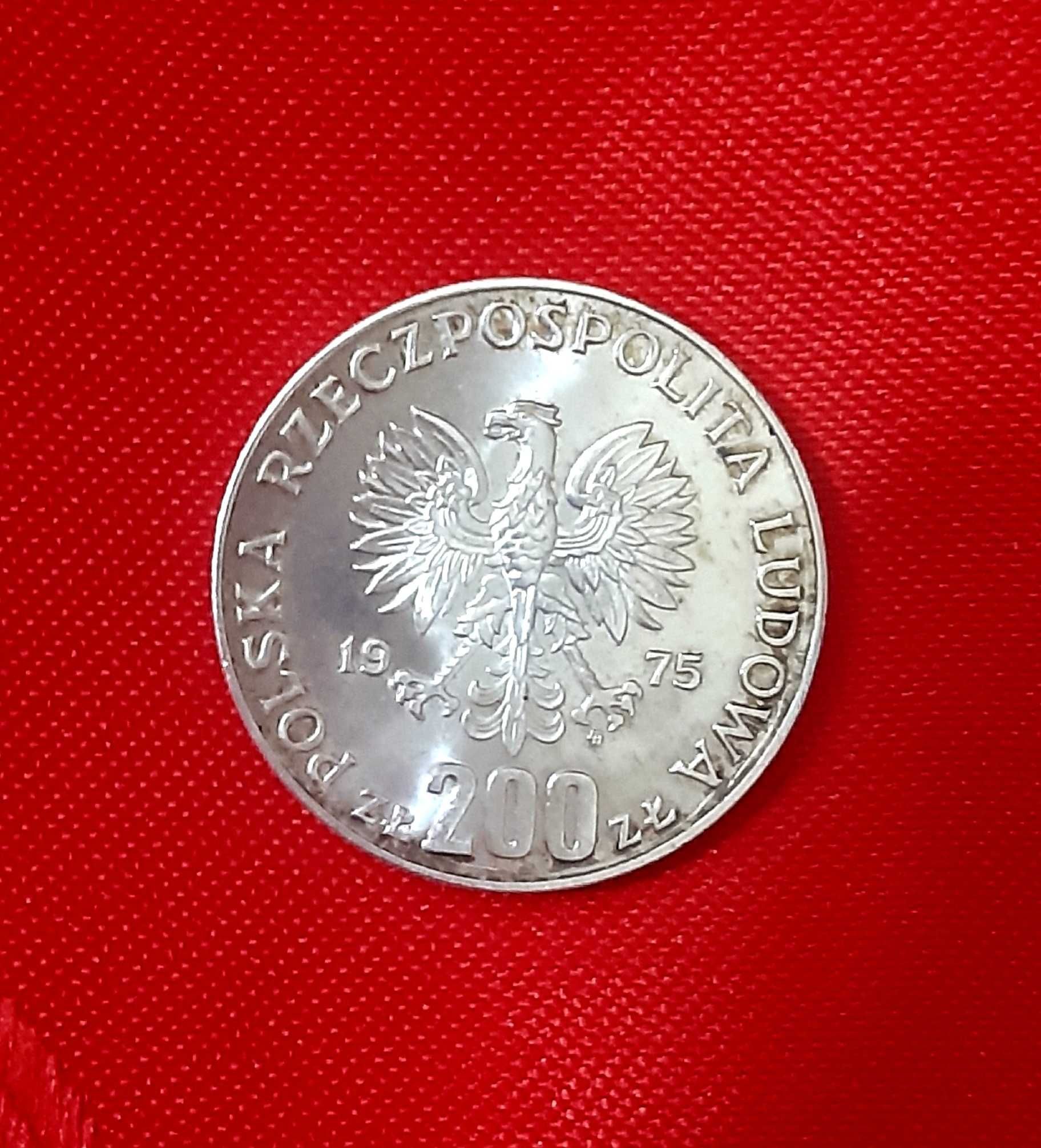 moneta 200 zł " XXX rocznica zwycięstwa nad faszyzmem" 1975 rok