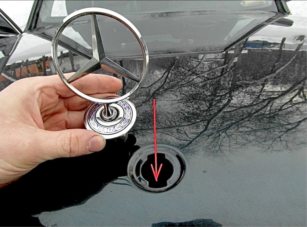 [ NOVO ] Emblema Estrela P\Capo Mercedes-Benz