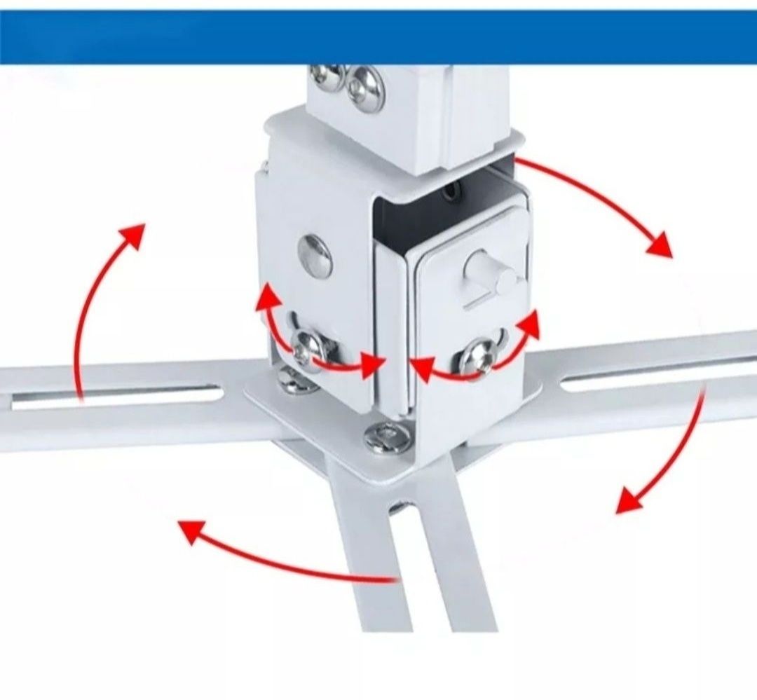 Универсальное регулирующееся потолочное крепления для проекторов.