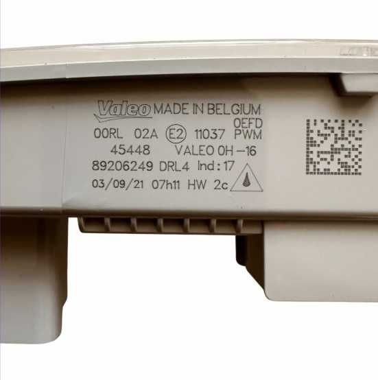 Lampa Do Jazdy Dziennej 045448 LED DRL Peugeot 308 i inne