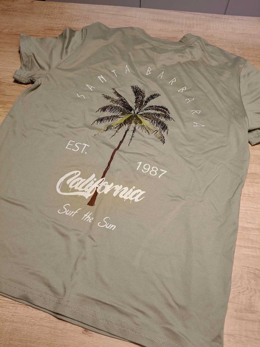 T-shirt letni damski rozmiar S oversize