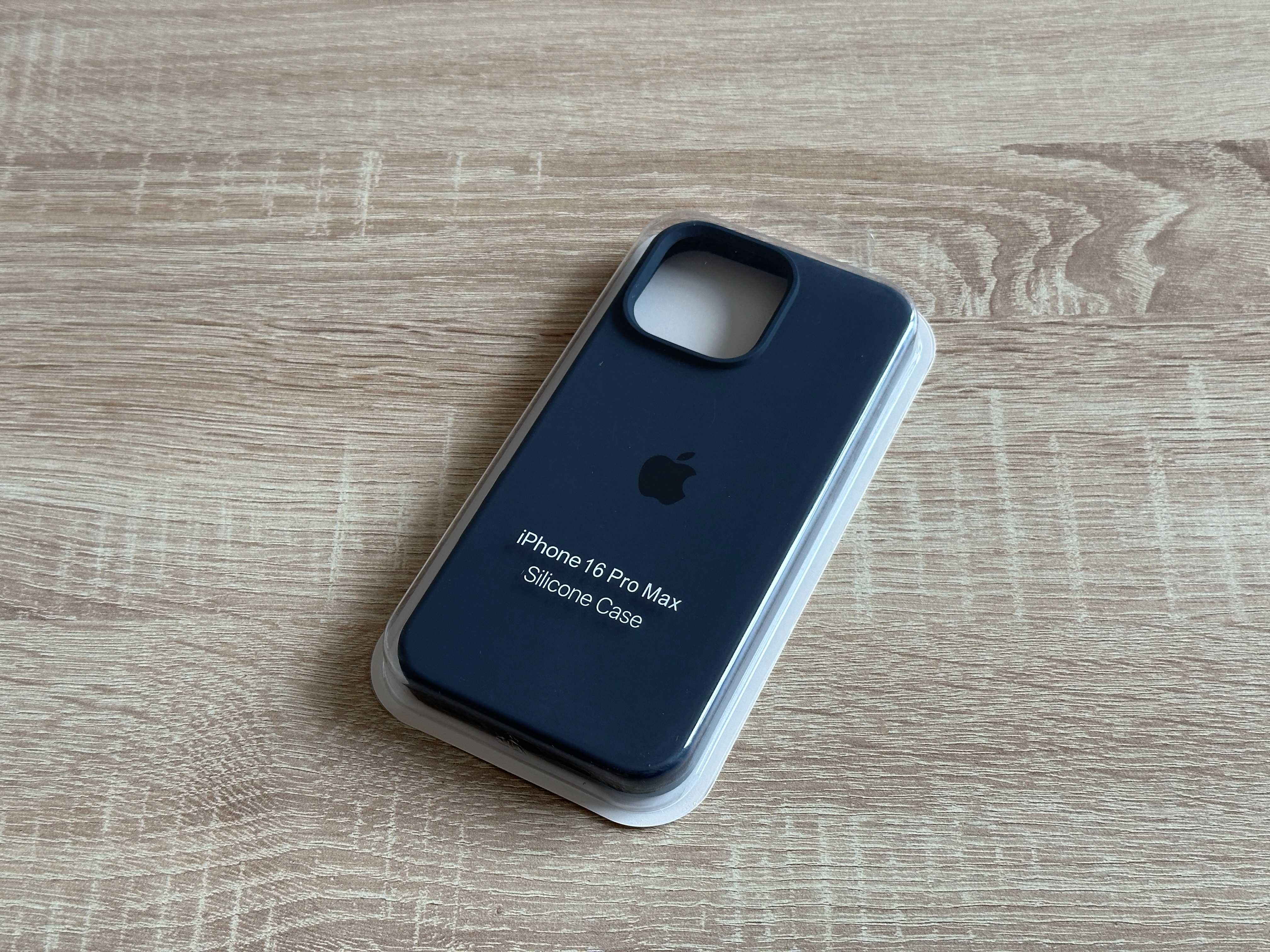 Etui Apple do iPhone 16 Pro Max Case - NOWE, granatowe