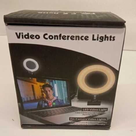ANEL Luz Selfie 16 Cm Suporte Fixacao Videoconferencias