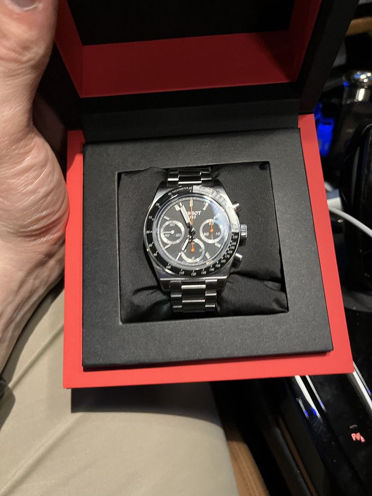 Zegarek męski Tissot PR516 Mechanical Chronograph + 2 paski