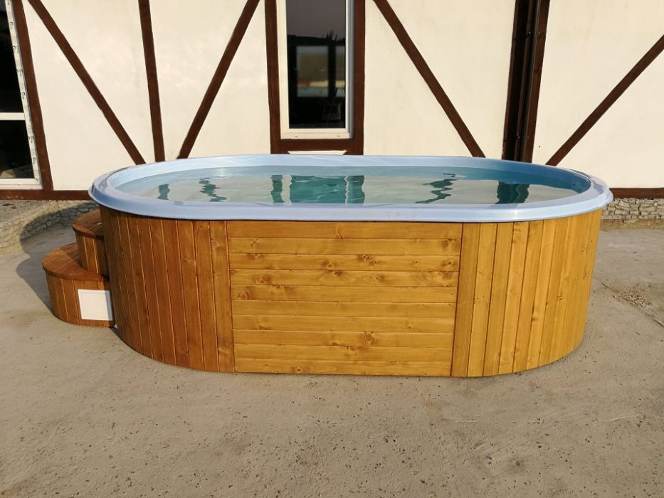 Niecka Balia Bania Ruska Jacuzzi Basen Zbiornik na wodę Wanna SPA