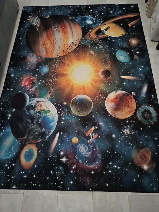 Nowy dywan dziecięcy kosmos Galactic 140x200cm