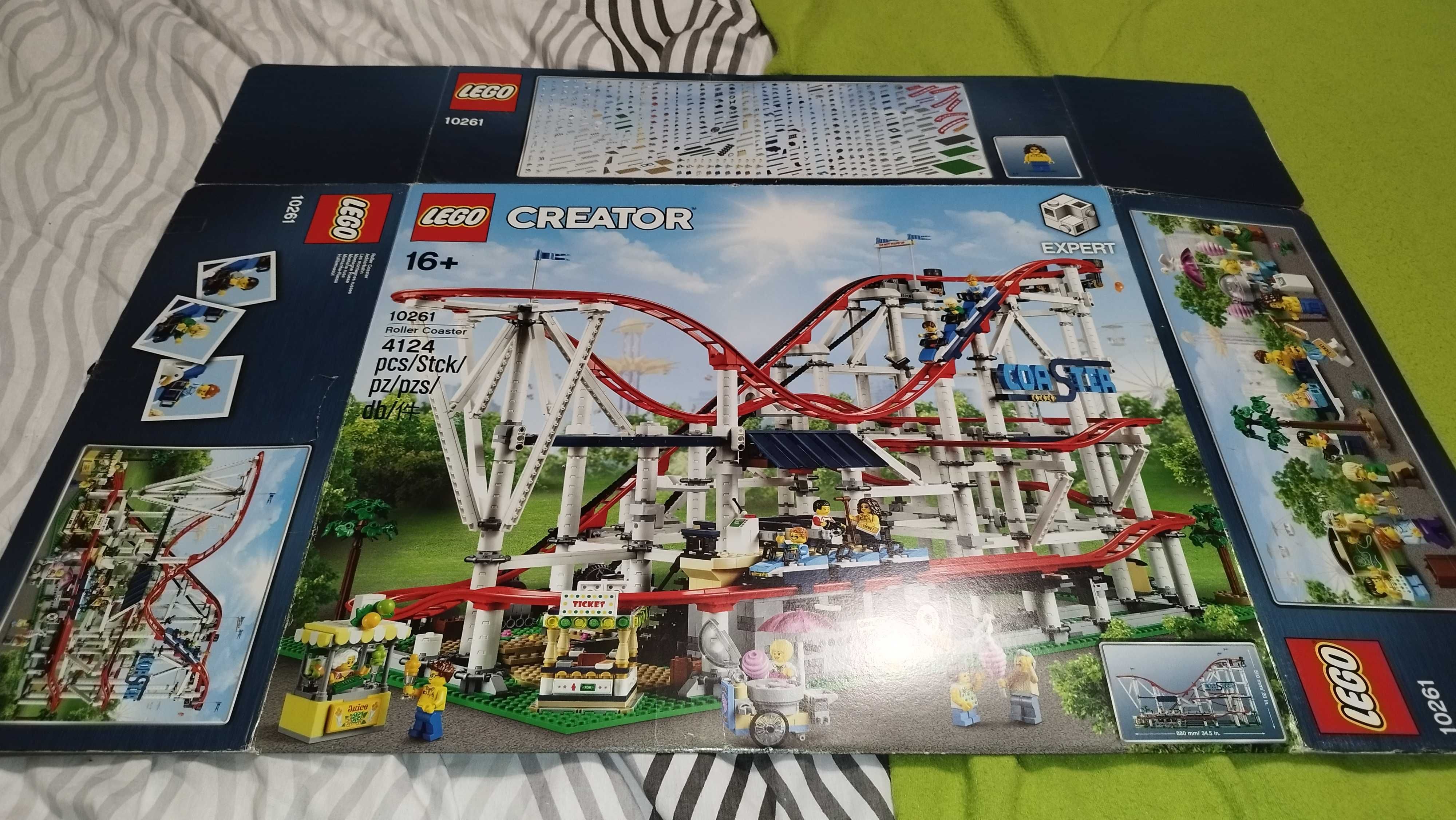 Lego 10261 RollerCoaster usado montado completo