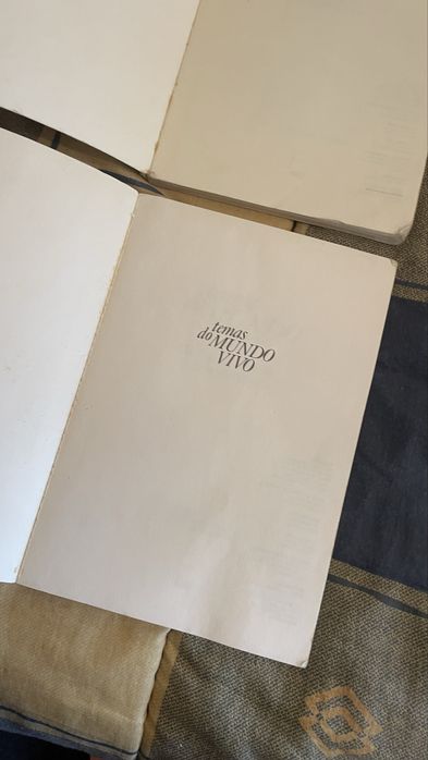 Livros Temas do Mundo Vivo