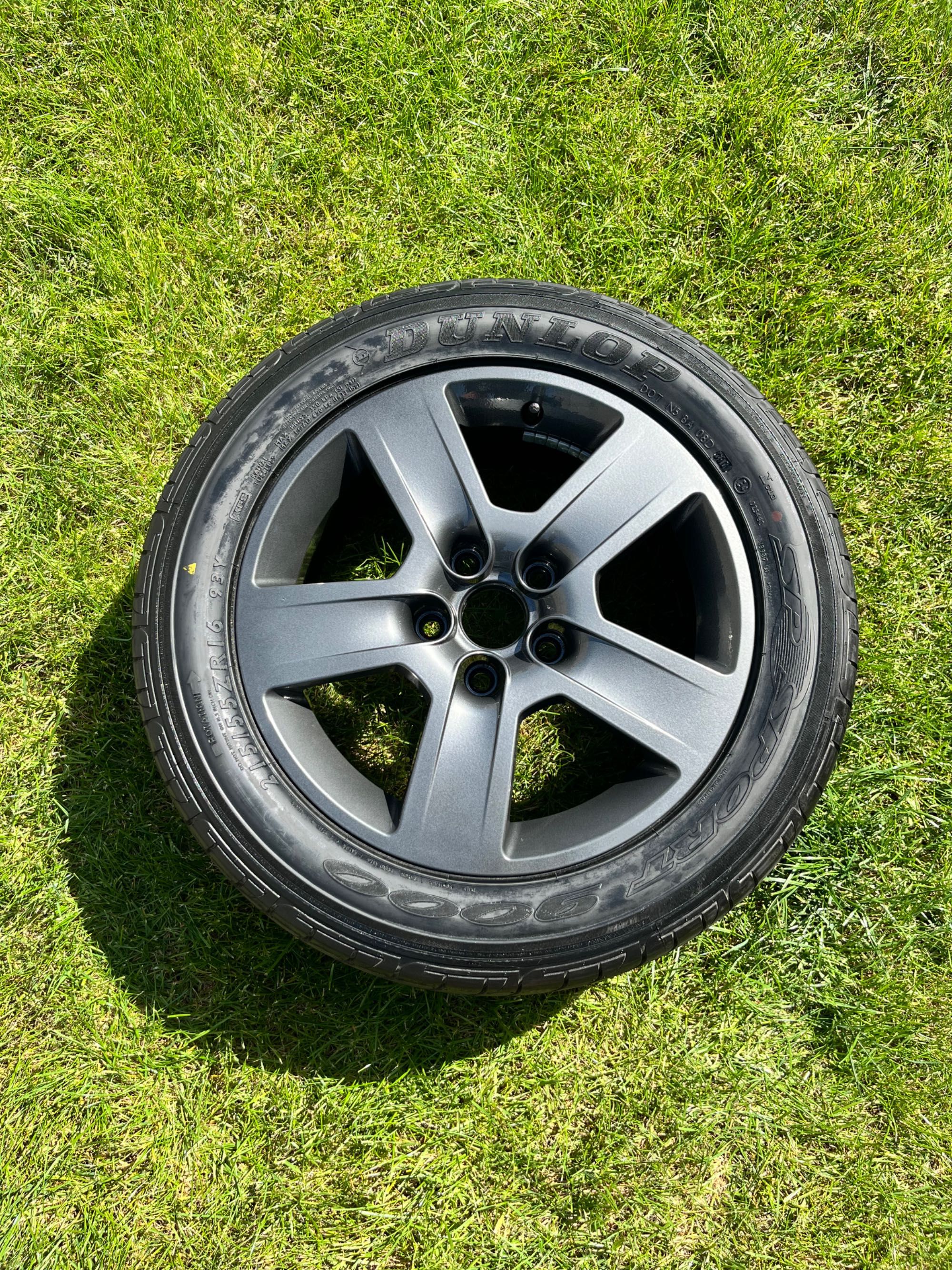 Koło zapasowe 5x112 Oryginalne AUDI 8E0.601.025 ZAPAS 215/55 ZR16 VW