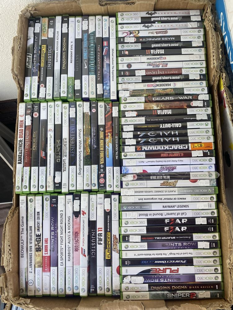 Gry Xbox 360 X360 pudełkowe Sprzedaż gier xbox Zestaw