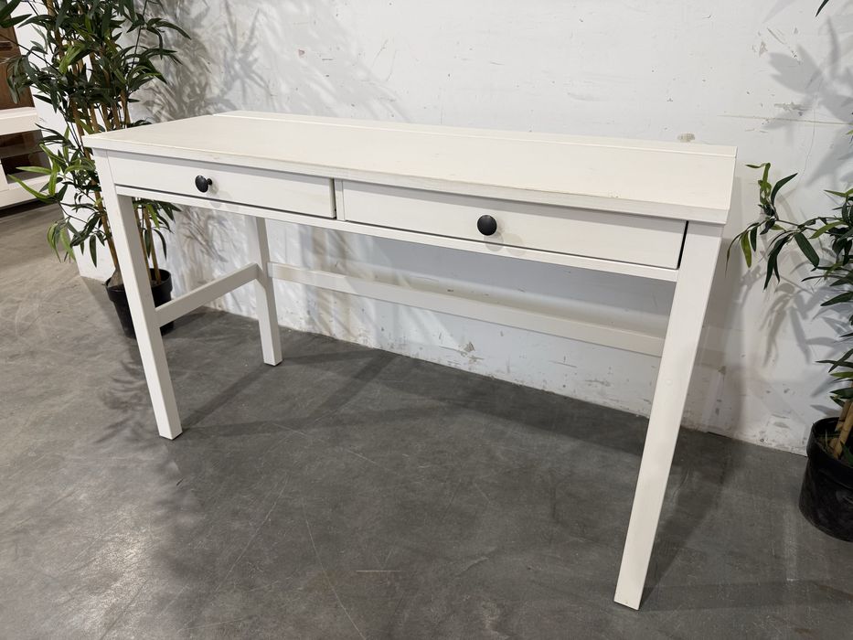 Ładne białe biurko Ikea Hemnes sosna super stan dowóz wysyłka