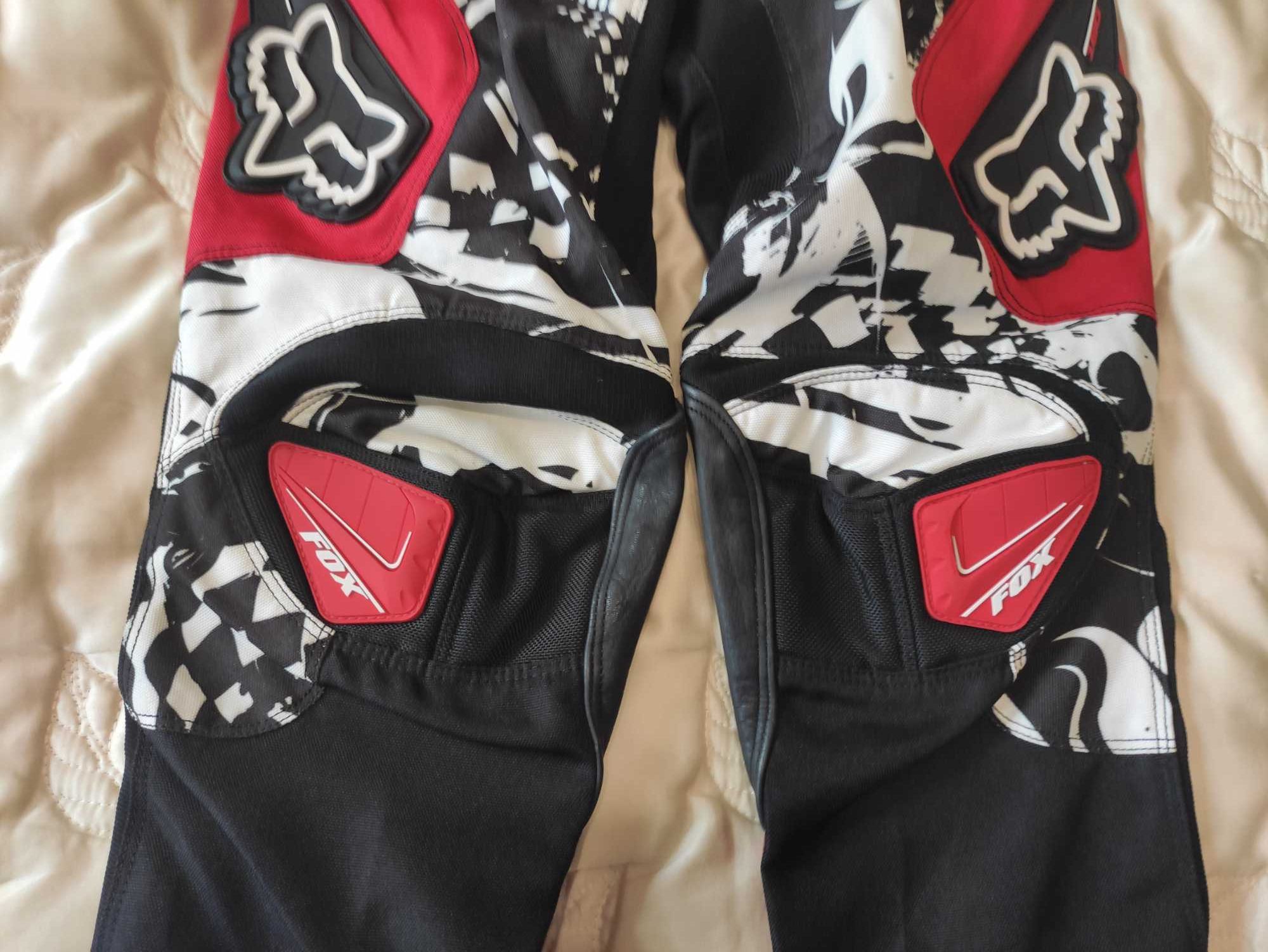 Dziecięce spodnie na crossa quada enduro Fox Racing 180 r. 26 jak nowe