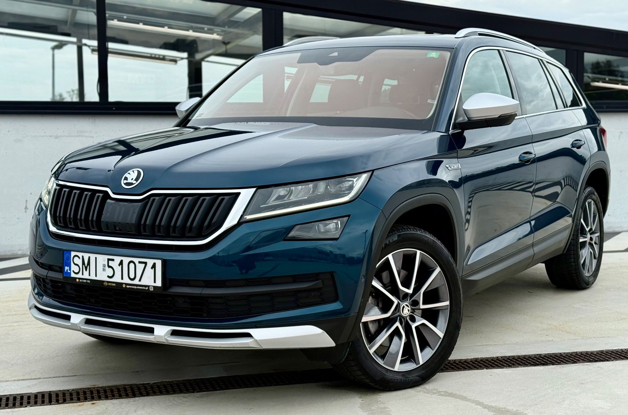 Skoda Kodiaq SCOUT*4X4* Najbogatsza*MozliwaOpcjaWyposazenia*Bezwypadek*ASO*Full