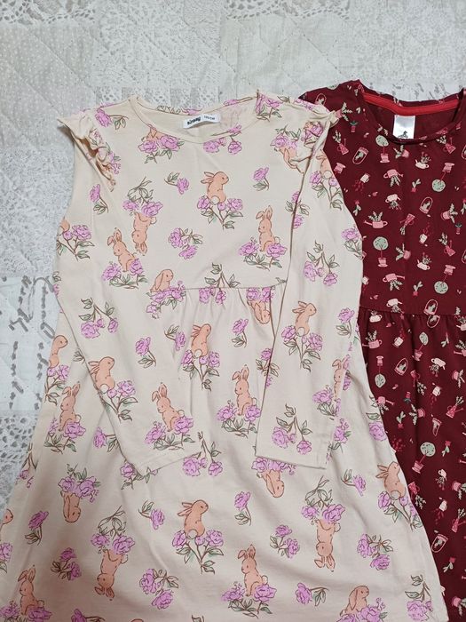 Сукні з довгими рукавами 122см, хлопок