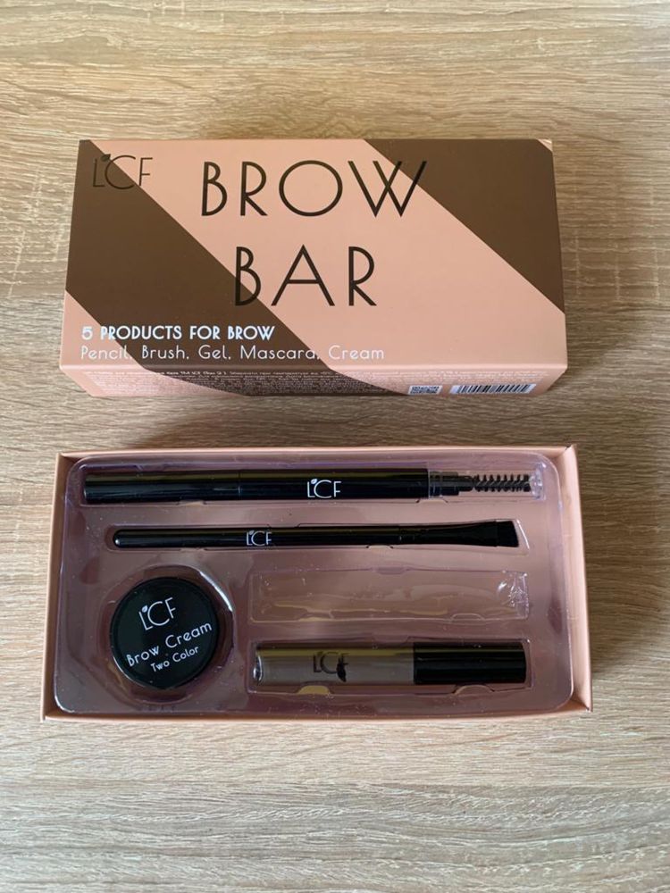 Набір для моделювання брів LCF 01 dark brown 02 light brown