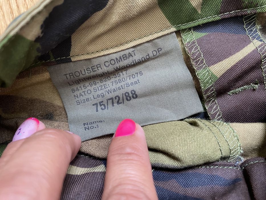 Mundur brytyjski lekki Combat woodland MR