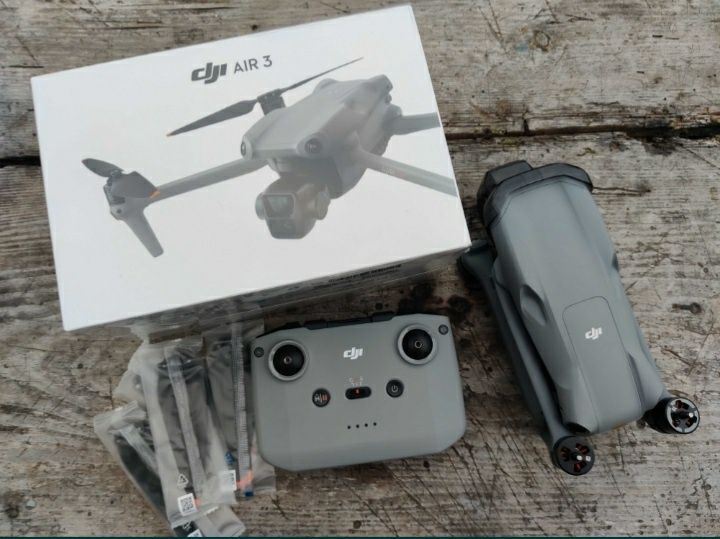 НОВИЙ DJI Air 3 дрон квадрокоптер 3x zoom drone Mavic