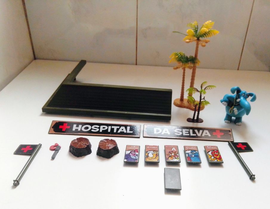 Um Bongo, Hospital da selva. Não é negociável .Para reaproveitar.[Desc