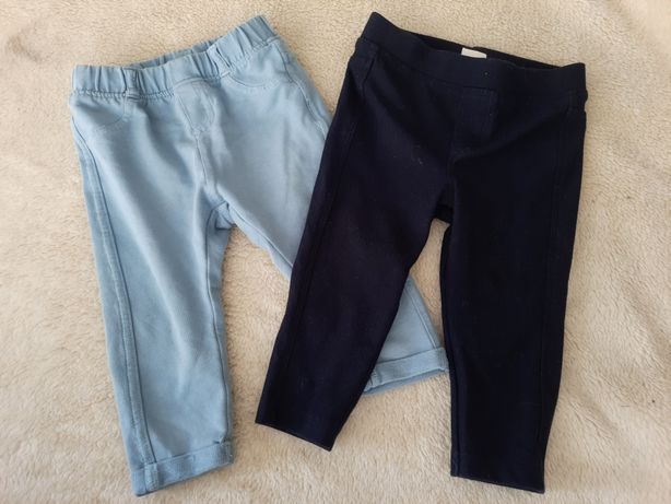 Spodnie dla dziewczynki 68 cool club imitujące jeans