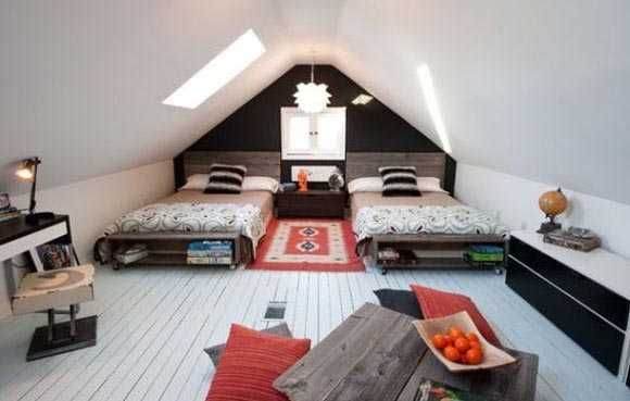 SÓTÃO - Aproveitar da melhor forma: sala, escritório, quarto, .