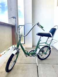 Bicicleta vintage esmaltina cinderela criança