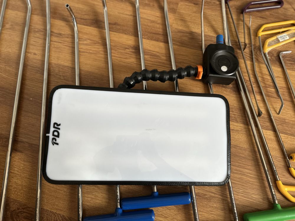 Zestaw PDR – druty 1PDR + młotek + lampa LED bezprzewodowa