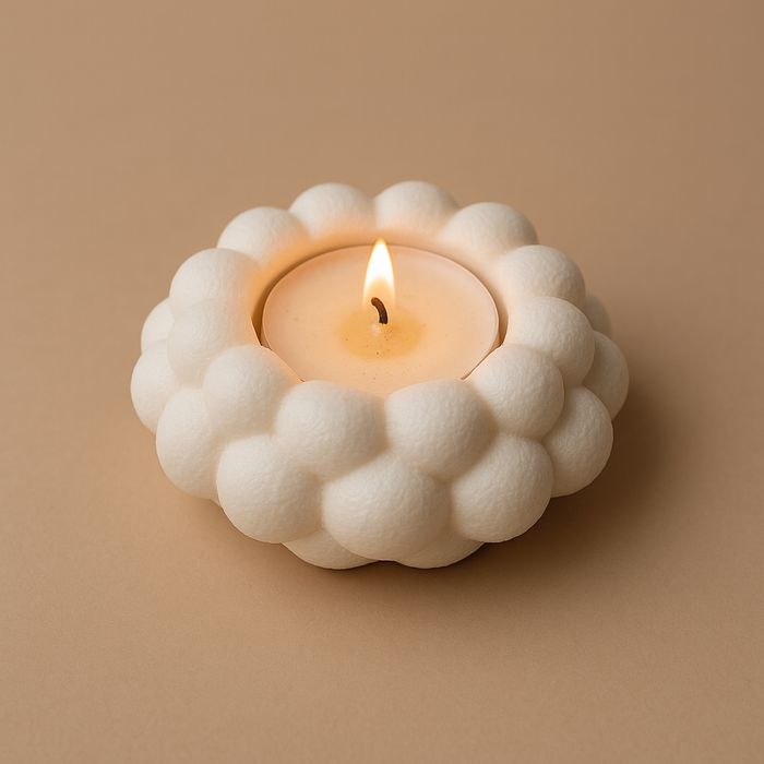 3Д друк|Підсвічник|свічка| новорічний подарунок