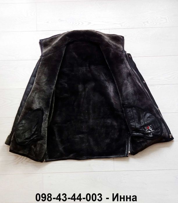 Дешево! Натуральная Мужская Дубленка VERDONNI / Куртка / Пальто / зима