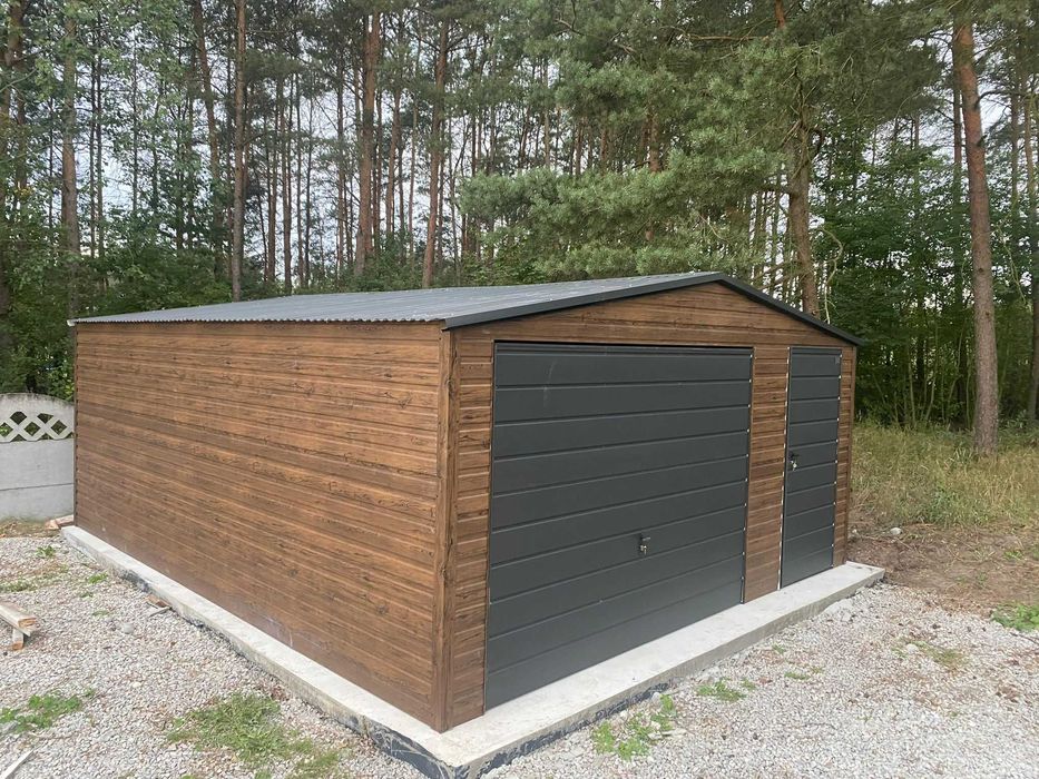 Garaże Blaszane Domki Ogrodowe Wiaty Śmietnikowe