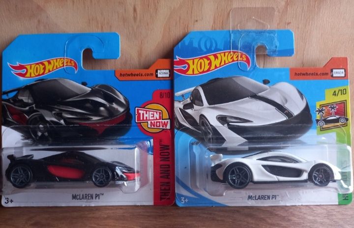 Conjunto 2 - Mclaren p1 hot wheels