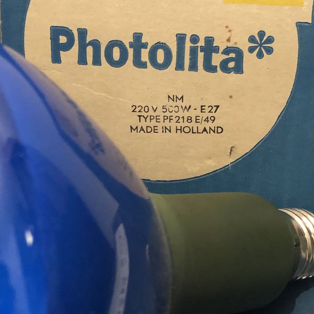 Żarówka fotograficzna Phillips Fotolita 500W