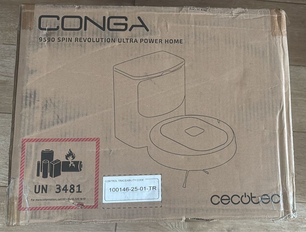 Rôbo Aspirador - Conga 9590