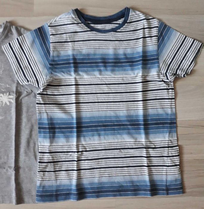 Primark bluzka kr.rękaw bawełna 122-128cm Zestaw 2szt.