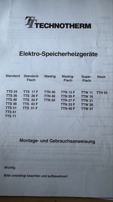 2 x Aquecedores Termo-acumulador Dinamico 2600W