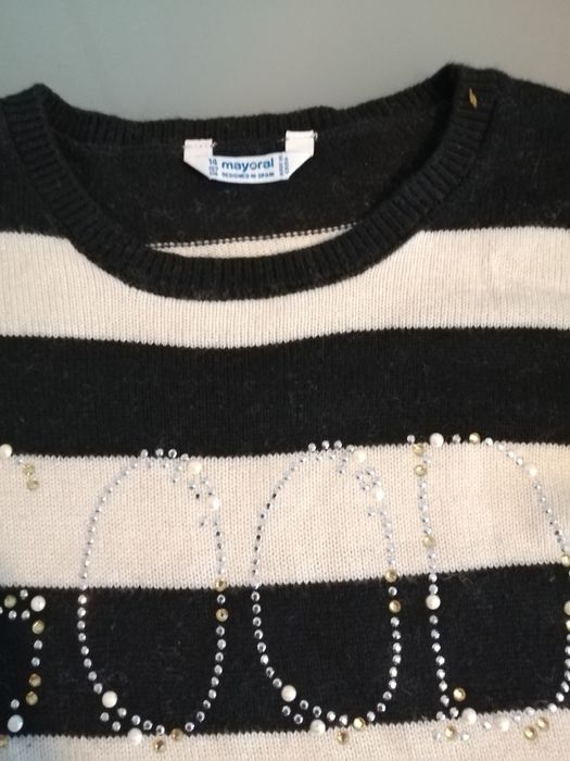 camisola de malha Pullover e Casaco de ganga Mayoral Como novos! T 14*
