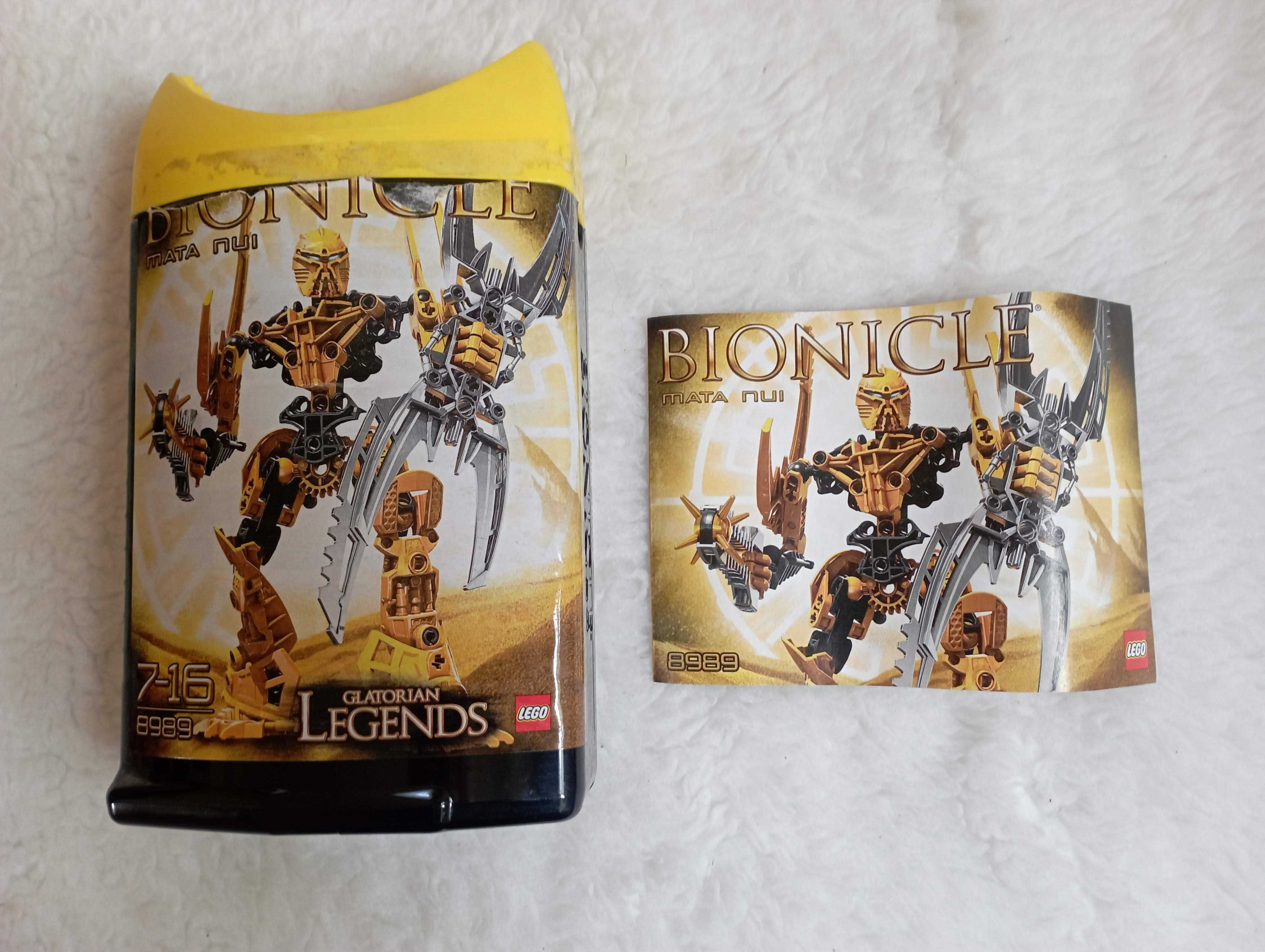 BIONICLE Glatorian Legends *  MATA NUI 8989