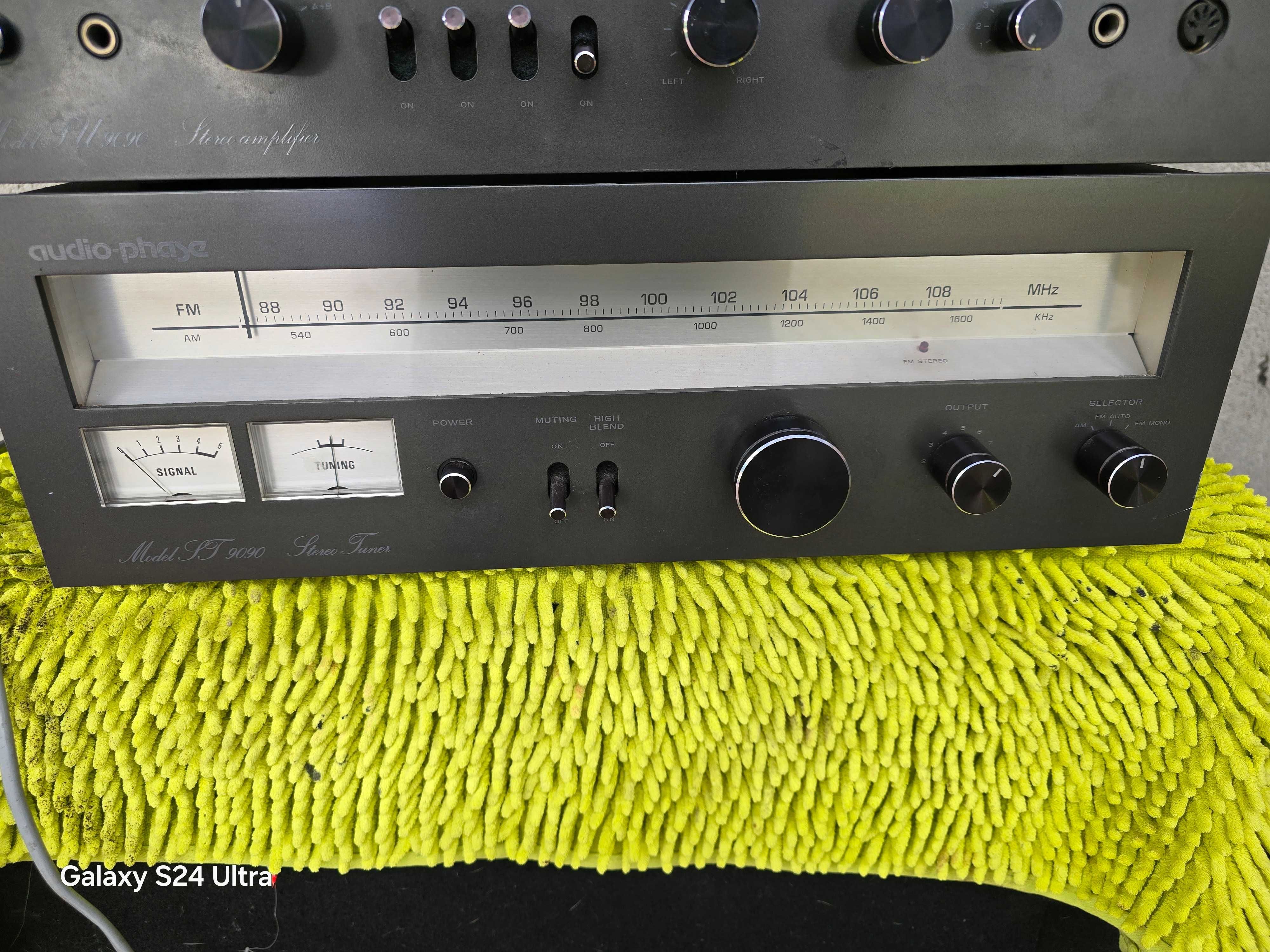 wzmacniacz+tuner Audio Phase vintage