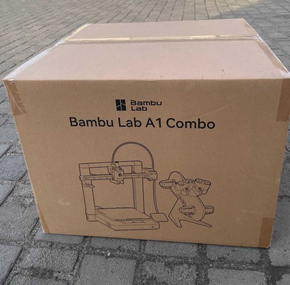 3Д принтер Bambu Lab A1 Combo/3D Бамбу Лаб А1 Комбо/ PF002-A+SA005/ EU