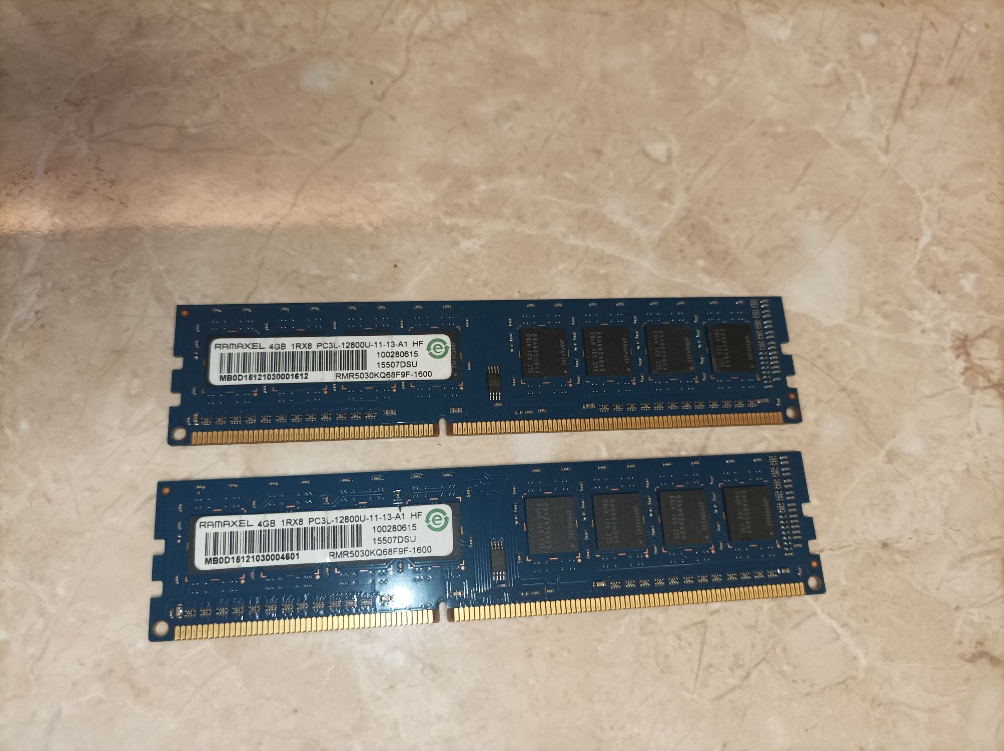 Pamięć RAM Ramaxel DDR3 4 GB 1600 2 szt