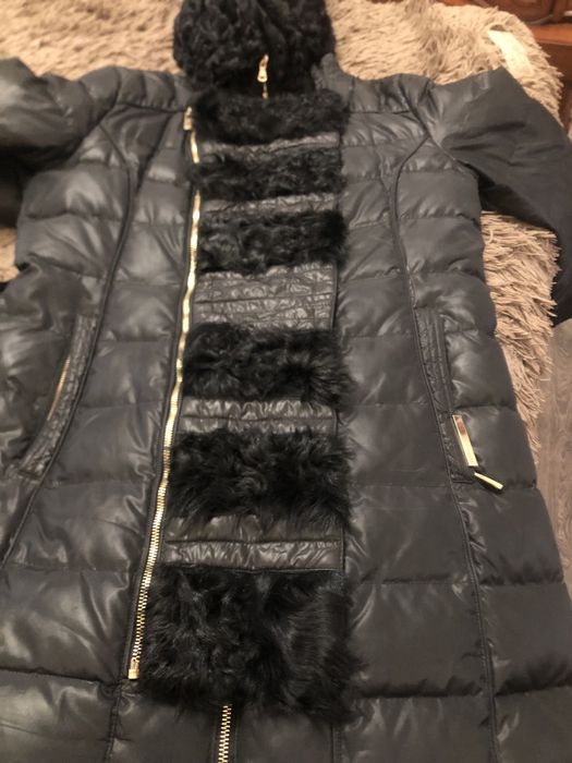 Пуховик женский 50 48 европейский черный