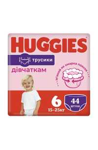 Трусики-підгузки Huggies  для дівчаток, розмір 6