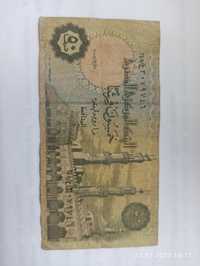 50 пиастров Египет банкнота