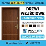 Drzwi z MONTAŻEM WEJŚCIOWE, zewnętrzne, do mieszkania - antywłamaniowe