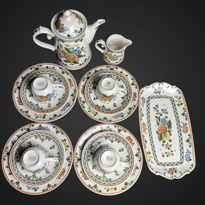 Serwis Villeroy & Boch Alt Amsterdam kolorowe kwiaty B5/011103