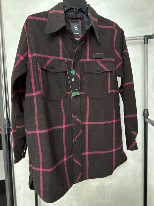 Оригінальна жіноча вовняна overshirt G-Star RAW BF | XS