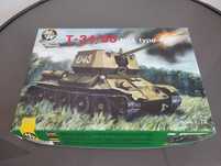 Model działa p-lot na podwoziu T-34 NVA Type 63 1/72 Military Wheels