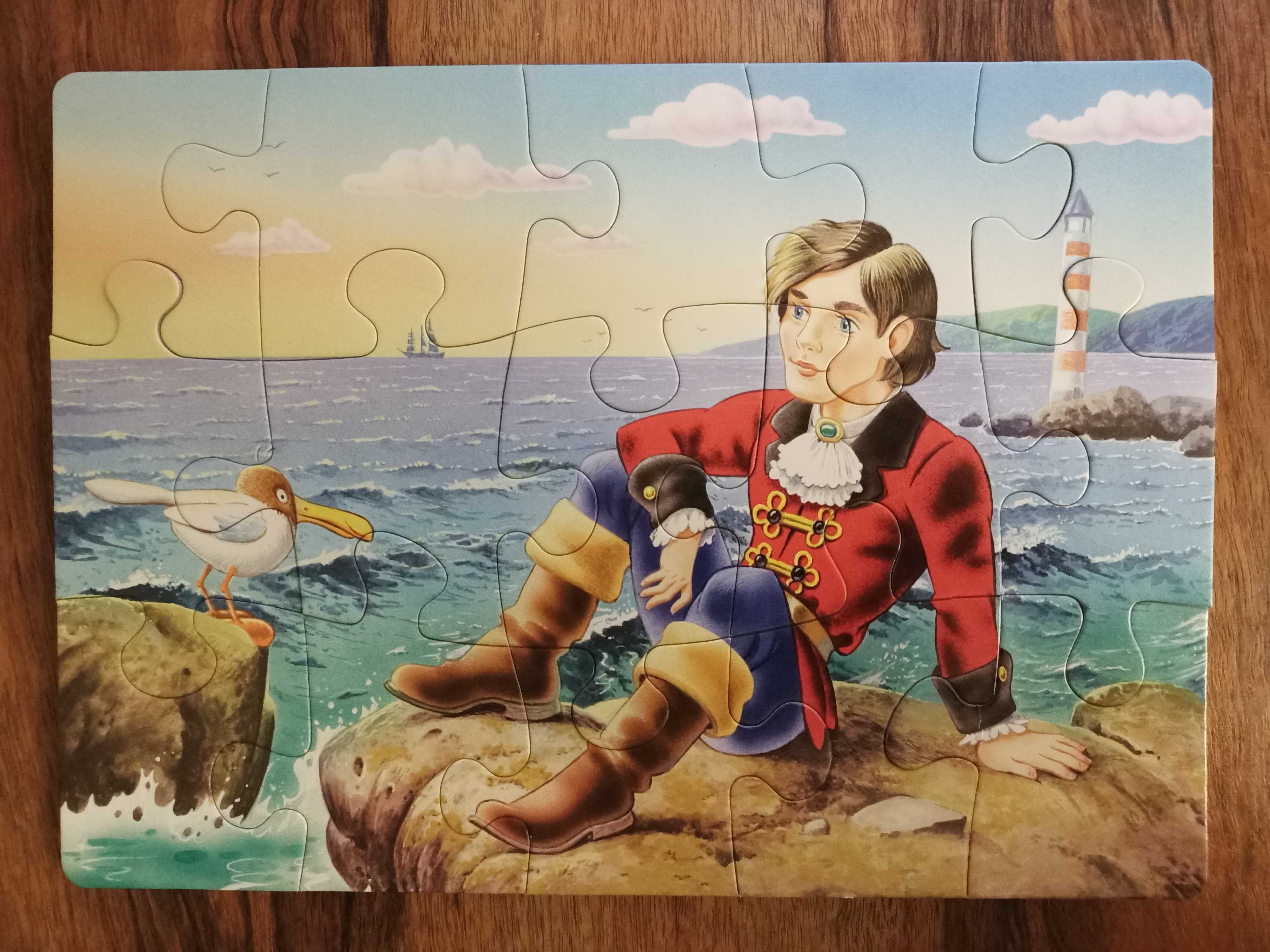 4x puzzle Castorland Mała Syrenka