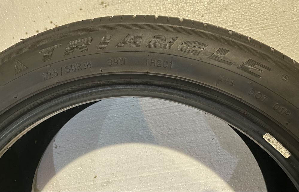 Продам комплект гуми Triangle XSport TH201 225/50 R18 99W