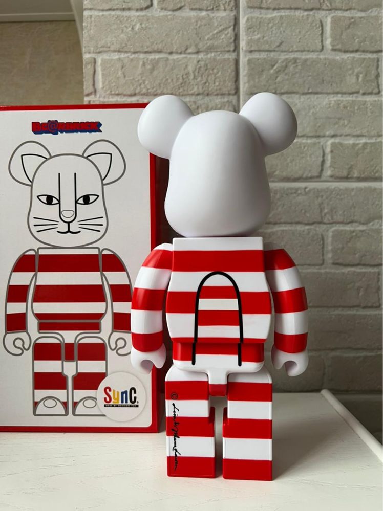 Lisa Larson x Medicom Toy 400% Bearbrick Collection180 Оригинал