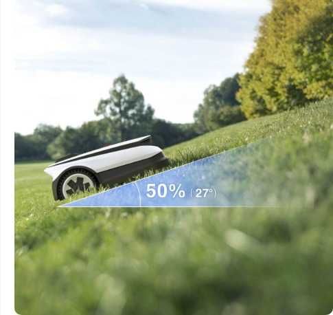 Kosiarka automatyczna Ecovacs Goat A1600 RTK, 1600 m², aplikacja